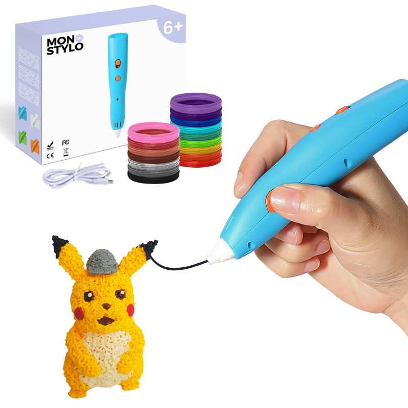Stylo 3d 🥇 Meilleur Stylo 3D Pour Enfant 2024 ! – Monstylo3D
