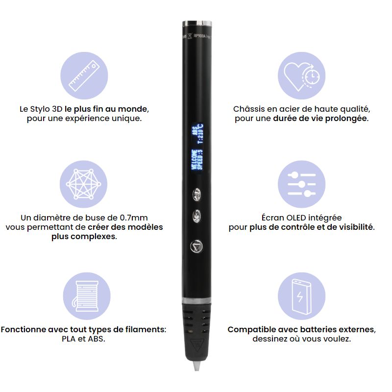 Stylo 3d Stylo 3D Pro : Le Meilleur Stylo 3D Pour Professionnel ! – Monstylo3D
